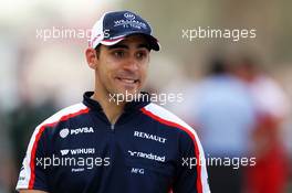 Pastor Maldonado (VEN) Williams. 19.04.2013. Formula 1 World Championship, Rd 4, Bahrain Grand Prix, Sakhir, Bahrain, Practice Day