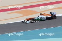 Adrian Sutil (GER) Sahara Force India VJM06. 19.04.2013. Formula 1 World Championship, Rd 4, Bahrain Grand Prix, Sakhir, Bahrain, Practice Day