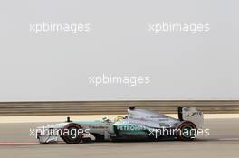 Nico Rosberg (GER) Mercedes AMG F1 W04. 19.04.2013. Formula 1 World Championship, Rd 4, Bahrain Grand Prix, Sakhir, Bahrain, Practice Day