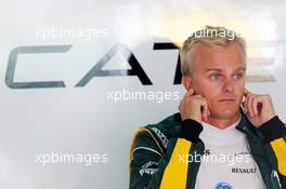 Heikki Kovalainen (FIN) Caterham F1 Team Reserve Driver. 19.04.2013. Formula 1 World Championship, Rd 4, Bahrain Grand Prix, Sakhir, Bahrain, Practice Day