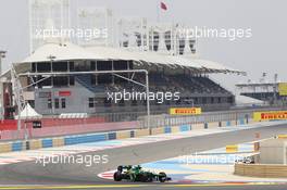 Heikki Kovalainen (FIN) Caterham CT03 Reserve Driver. 19.04.2013. Formula 1 World Championship, Rd 4, Bahrain Grand Prix, Sakhir, Bahrain, Practice Day