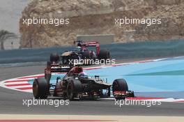 Romain Grosjean (FRA) Lotus F1 E21. 19.04.2013. Formula 1 World Championship, Rd 4, Bahrain Grand Prix, Sakhir, Bahrain, Practice Day