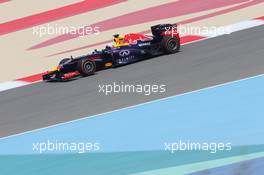 Sebastian Vettel (GER) Red Bull Racing RB9. 19.04.2013. Formula 1 World Championship, Rd 4, Bahrain Grand Prix, Sakhir, Bahrain, Practice Day