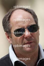 Gerhard Berger (AUT). 19.04.2013. Formula 1 World Championship, Rd 4, Bahrain Grand Prix, Sakhir, Bahrain, Practice Day