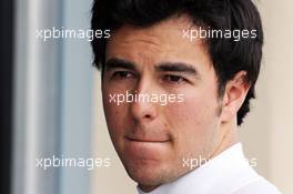 Sergio Perez (MEX) McLaren. 19.04.2013. Formula 1 World Championship, Rd 4, Bahrain Grand Prix, Sakhir, Bahrain, Practice Day