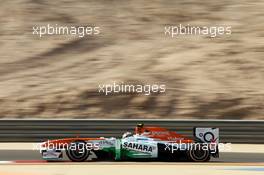 Adrian Sutil (GER) Sahara Force India VJM06. 19.04.2013. Formula 1 World Championship, Rd 4, Bahrain Grand Prix, Sakhir, Bahrain, Practice Day