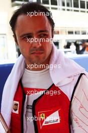Felipe Massa (BRA) Ferrari on the grid. 21.04.2013. Formula 1 World Championship, Rd 4, Bahrain Grand Prix, Sakhir, Bahrain, Race Day
