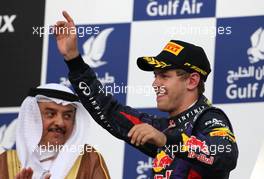 Sebastian Vettel (GER), Red Bull Racing  21.04.2013. Formula 1 World Championship, Rd 4, Bahrain Grand Prix, Sakhir, Bahrain, Race Day