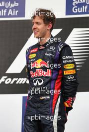 Sebastian Vettel (GER), Red Bull Racing  21.04.2013. Formula 1 World Championship, Rd 4, Bahrain Grand Prix, Sakhir, Bahrain, Race Day