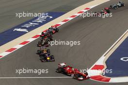 Felipe Massa (BRA) Ferrari F138. 21.04.2013. Formula 1 World Championship, Rd 4, Bahrain Grand Prix, Sakhir, Bahrain, Race Day