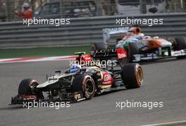 Romain Grosjean (FRA), Lotus F1 Team  21.04.2013. Formula 1 World Championship, Rd 4, Bahrain Grand Prix, Sakhir, Bahrain, Race Day