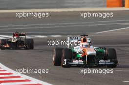 Paul di Resta (GBR) Sahara Force India VJM06. 21.04.2013. Formula 1 World Championship, Rd 4, Bahrain Grand Prix, Sakhir, Bahrain, Race Day