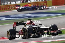 Kimi Raikkonen (FIN) Lotus F1 E21. 21.04.2013. Formula 1 World Championship, Rd 4, Bahrain Grand Prix, Sakhir, Bahrain, Race Day