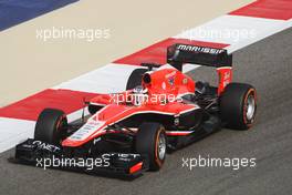 Jules Bianchi (FRA) Marussia F1 Team MR02. 21.04.2013. Formula 1 World Championship, Rd 4, Bahrain Grand Prix, Sakhir, Bahrain, Race Day