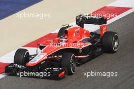 Max Chilton (GBR) Marussia F1 Team MR02. 21.04.2013. Formula 1 World Championship, Rd 4, Bahrain Grand Prix, Sakhir, Bahrain, Race Day