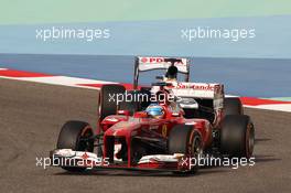 Fernando Alonso (ESP) Ferrari F138. 21.04.2013. Formula 1 World Championship, Rd 4, Bahrain Grand Prix, Sakhir, Bahrain, Race Day
