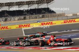 Felipe Massa (BRA) Ferrari F138. 21.04.2013. Formula 1 World Championship, Rd 4, Bahrain Grand Prix, Sakhir, Bahrain, Race Day