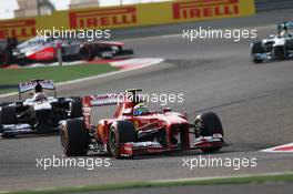 Felipe Massa (BRA) Ferrari F138. 21.04.2013. Formula 1 World Championship, Rd 4, Bahrain Grand Prix, Sakhir, Bahrain, Race Day