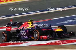 Mark Webber (AUS) Red Bull Racing RB9. 21.04.2013. Formula 1 World Championship, Rd 4, Bahrain Grand Prix, Sakhir, Bahrain, Race Day