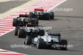 Lewis Hamilton (GBR) Mercedes AMG F1 W04. 21.04.2013. Formula 1 World Championship, Rd 4, Bahrain Grand Prix, Sakhir, Bahrain, Race Day