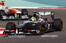 Esteban Gutierrez (MEX) Sauber C32. 21.04.2013. Formula 1 World Championship, Rd 4, Bahrain Grand Prix, Sakhir, Bahrain, Race Day