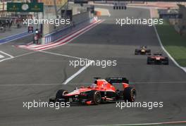 Jules Bianchi (FRA), Marussia Formula One Team   21.04.2013. Formula 1 World Championship, Rd 4, Bahrain Grand Prix, Sakhir, Bahrain, Race Day