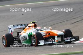 Adrian Sutil (GER) Sahara Force India VJM06. 21.04.2013. Formula 1 World Championship, Rd 4, Bahrain Grand Prix, Sakhir, Bahrain, Race Day