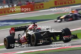 Kimi Raikkonen (FIN) Lotus F1 E21. 21.04.2013. Formula 1 World Championship, Rd 4, Bahrain Grand Prix, Sakhir, Bahrain, Race Day