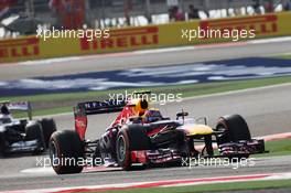 Mark Webber (AUS) Red Bull Racing RB9. 21.04.2013. Formula 1 World Championship, Rd 4, Bahrain Grand Prix, Sakhir, Bahrain, Race Day