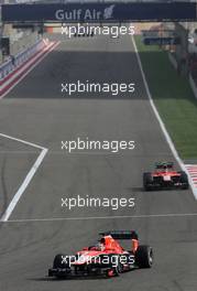 Jules Bianchi (FRA), Marussia Formula One Team   21.04.2013. Formula 1 World Championship, Rd 4, Bahrain Grand Prix, Sakhir, Bahrain, Race Day