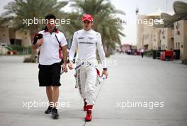 Jules Bianchi (FRA), Marussia Formula One Team   20.04.2013. Formula 1 World Championship, Rd 4, Bahrain Grand Prix, Sakhir, Bahrain, Qualifying Day