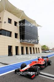 Jules Bianchi (FRA) Marussia F1 Team MR02. 20.04.2013. Formula 1 World Championship, Rd 4, Bahrain Grand Prix, Sakhir, Bahrain, Qualifying Day