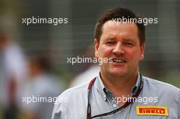 Paul Hembery (GBR) Pirelli Motorsport Director. 20.04.2013. Formula 1 World Championship, Rd 4, Bahrain Grand Prix, Sakhir, Bahrain, Qualifying Day