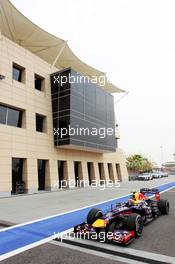 Mark Webber (AUS) Red Bull Racing RB9. 20.04.2013. Formula 1 World Championship, Rd 4, Bahrain Grand Prix, Sakhir, Bahrain, Qualifying Day
