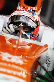 Paul di Resta (GBR) Sahara Force India VJM06. 20.04.2013. Formula 1 World Championship, Rd 4, Bahrain Grand Prix, Sakhir, Bahrain, Qualifying Day
