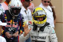 Nico Rosberg (GER), Mercedes GP  20.04.2013. Formula 1 World Championship, Rd 4, Bahrain Grand Prix, Sakhir, Bahrain, Qualifying Day