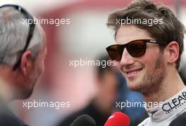 Romain Grosjean (FRA), Lotus F1 Team  20.04.2013. Formula 1 World Championship, Rd 4, Bahrain Grand Prix, Sakhir, Bahrain, Qualifying Day