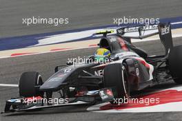 Esteban Gutierrez (MEX) Sauber C32. 20.04.2013. Formula 1 World Championship, Rd 4, Bahrain Grand Prix, Sakhir, Bahrain, Qualifying Day
