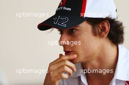 Esteban Gutierrez (MEX) Sauber. 20.04.2013. Formula 1 World Championship, Rd 4, Bahrain Grand Prix, Sakhir, Bahrain, Qualifying Day
