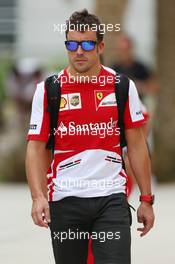 Fernando Alonso (ESP) Ferrari. 20.04.2013. Formula 1 World Championship, Rd 4, Bahrain Grand Prix, Sakhir, Bahrain, Qualifying Day
