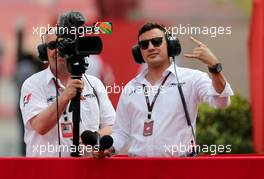 Will Buxton (GBR), NBC TV 20.04.2013. Formula 1 World Championship, Rd 4, Bahrain Grand Prix, Sakhir, Bahrain, Qualifying Day