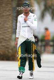 Giedo van der Garde (NDL), Caterham F1 Team  20.04.2013. Formula 1 World Championship, Rd 4, Bahrain Grand Prix, Sakhir, Bahrain, Qualifying Day