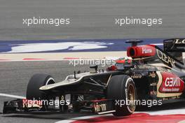 Kimi Raikkonen (FIN) Lotus F1 E21. 20.04.2013. Formula 1 World Championship, Rd 4, Bahrain Grand Prix, Sakhir, Bahrain, Qualifying Day
