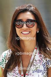Fabiana Flosi (BRA), fiance of Bernie Ecclestone (GBR) CEO Formula One Group (FOM). 21.04.2013. Formula 1 World Championship, Rd 4, Bahrain Grand Prix, Sakhir, Bahrain, Race Day