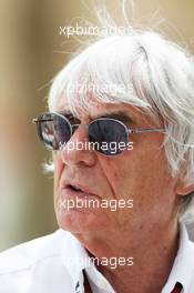 Bernie Ecclestone (GBR) CEO Formula One Group (FOM). 21.04.2013. Formula 1 World Championship, Rd 4, Bahrain Grand Prix, Sakhir, Bahrain, Race Day
