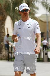 Nico Rosberg (GER) Mercedes AMG F1. 21.04.2013. Formula 1 World Championship, Rd 4, Bahrain Grand Prix, Sakhir, Bahrain, Race Day