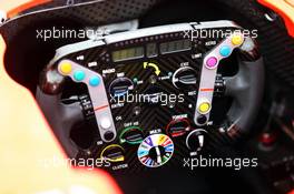 Marussia F1 Team MR02 steering wheel. 18.04.2013. Formula 1 World Championship, Rd 4, Bahrain Grand Prix, Sakhir, Bahrain, Preparation Day