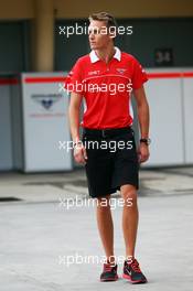 Max Chilton (GBR) Marussia F1 Team. 18.04.2013. Formula 1 World Championship, Rd 4, Bahrain Grand Prix, Sakhir, Bahrain, Preparation Day