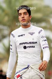 Rodolfo Gonzalez (VEN) Marussia F1 Team Reserve Driver. 18.04.2013. Formula 1 World Championship, Rd 4, Bahrain Grand Prix, Sakhir, Bahrain, Preparation Day