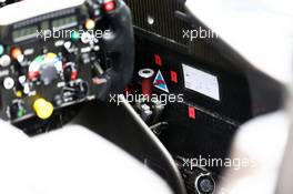 Sauber C32 cockpit. 18.04.2013. Formula 1 World Championship, Rd 4, Bahrain Grand Prix, Sakhir, Bahrain, Preparation Day